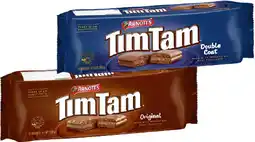 IGA Arnott’s Tim Tam Chocolate Biscuits 165‑200g Selected Varieties offer