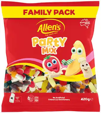 IGA Allen’s Lollies Family‑420g Selected Varieties offer