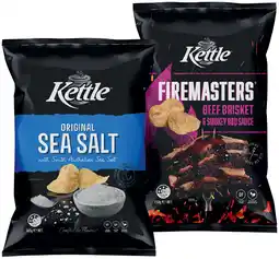 IGA Kettle Potato Chips 135‑165g Selected Varieties offer