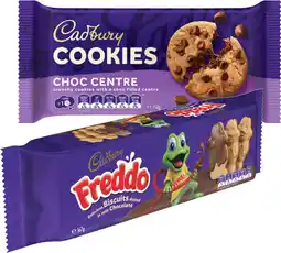IGA Cadbury Freddo Milk Chocolate Biscuits 167g, Cookies 156g or Fingers 114g offer