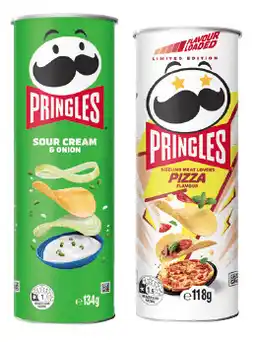 IGA Pringles Chips 118‑134g Selected Varieties offer