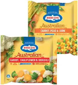 IGA Birds Eye Snap Frozen Vegetables Selected Varieties offer