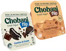 IGA Chobani Flip Greek Yoghurt Selected Varieties offer