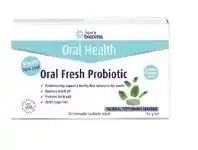 Chemist Warehouse Henry Blooms Oral Fresh Probiotic 24 Chewable Mint Tablets offer