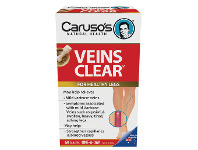 My Chemist Caruso’s Natural Health Veins Clear 60 Tablets offer