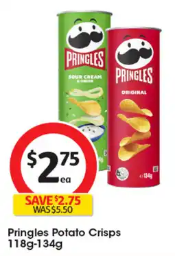 Coles Pringles Potato Crisps offer