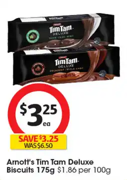 Coles Arnott's Tim Tam Deluxe Biscuits offer