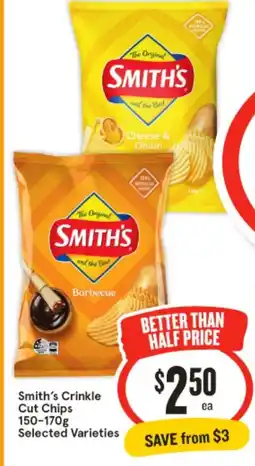 IGA Smith's Crinkle Cut Chips offer