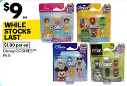 Woolworths Disney OOSHIES™ offer