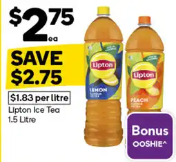 Woolworths Lipton Ice Tea offer