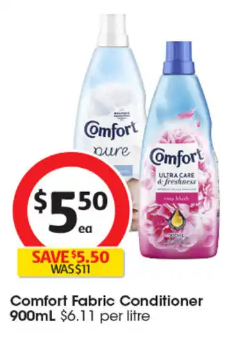 Coles Comfort Fabric Conditioner offer