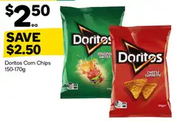Woolworths Doritos Corn Chips offer