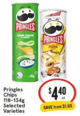 IGA Pringles Chips Selected Varieties offer