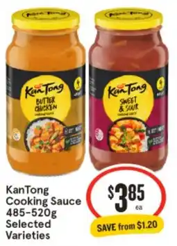 IGA KanTong Cooking Sauce Selected Varieties offer