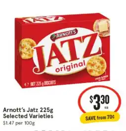 IGA Arnott's Jatz Original offer