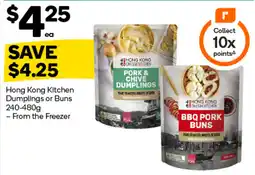 Woolworths Hong Kong Kitchen Dumplings or Buns offer