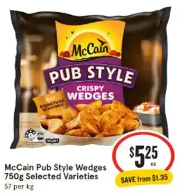 IGA McCain Pub Style Wedges offer
