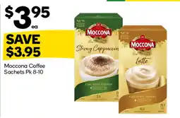 Woolworths Moccona Coffee Sachets offer