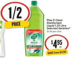 IGA Pine O Cleen Disinfectant Liquid offer
