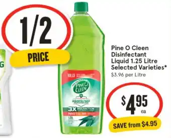 IGA Pine O Cleen Disinfectant Liquid offer