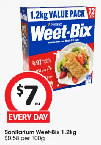 Coles Sanitarium Weet-Bix offer