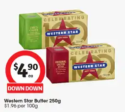 Coles Western Star Butter offer