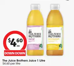 Coles The Juice Brothers Juice 1 Litre offer