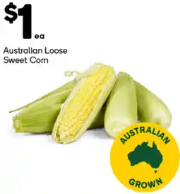 Woolworths Australian Loose Sweet Corn offer