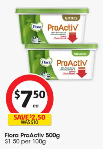 Coles Flora ProActiv offer
