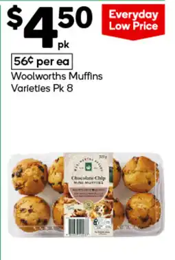 Woolworths Woolworths Muffins Varieties offer
