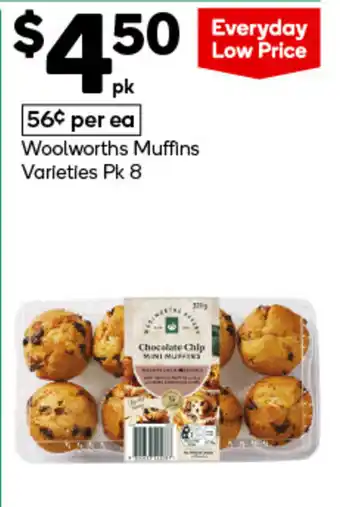 Woolworths Woolworths Muffins Varieties offer