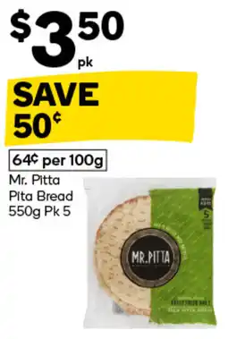 Woolworths Mr. Pitta Pita Bread offer