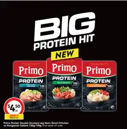 Coles Primo Protein Double Smoked Leg Ham offer
