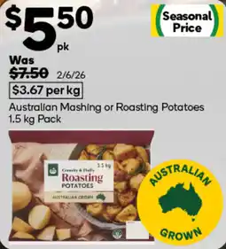 Woolworths Crumby & Fluffy Roasting Potatoes offer