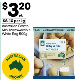 Woolworths Simply Steam Baby White Potatoes offer