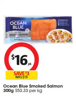 Coles Ocean Blue Smoked Salmon offer