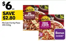 Woolworths McCain Family Pizza offer