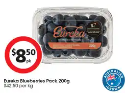 Coles Eureka Blueberries Pack offer