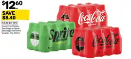 Woolworths Coca-Cola Classic, Sprite Zero Sugar Soft Drink Varieties offer