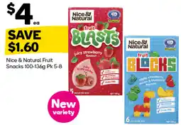Woolworths Nice & Natural Fruit Snacks offer