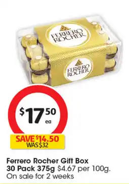 Coles Ferrero Rocher Gift Box offer
