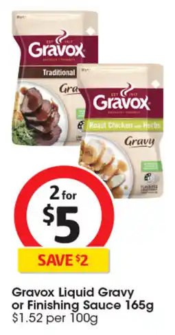 Coles Gravox Liquid Gravy or Finishing Sauce offer