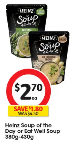 Coles Heinz Soup of the Day offer