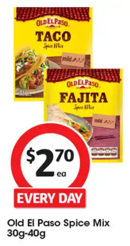 Coles Old El Paso Spice Mix offer