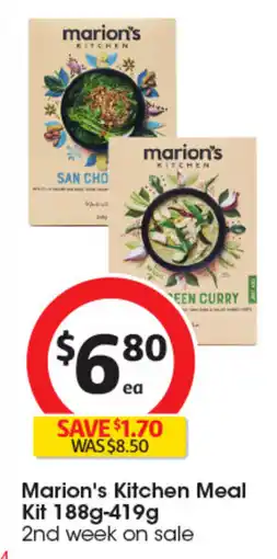 Coles Marion's Kitchen Meal Kit offer