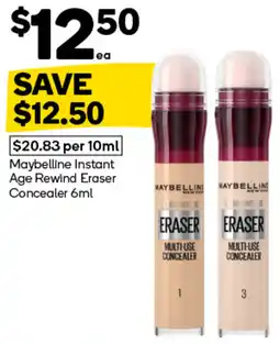 Woolworths Maybelline Instant Age Rewind Eraser Multi-Use Concealer offer