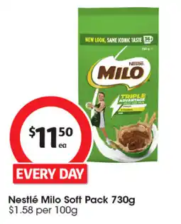Coles Nestlé Milo Soft Pack offer