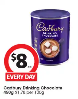 Coles Cadbury Drinking Chocolate offer