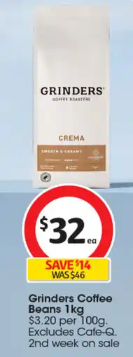 Coles Grinders Coffee Beans offer