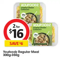 Coles Youfoodz Creamy Chicken Carbonara offer